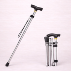 Canne de Marche ajustable Multifonction – Bâton de Randonnée Pliable en Aluminium