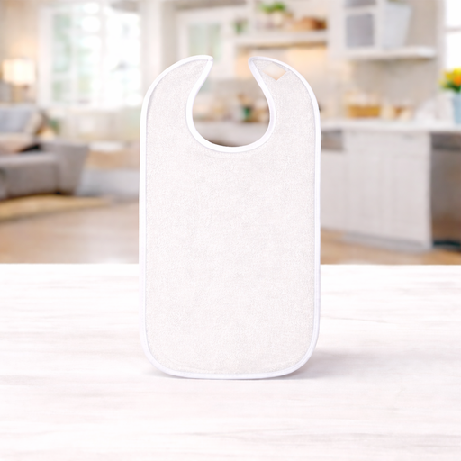 Bavoir adulte lavable anti-taches – Protection vêtements pour seniors (lot de 1 ou 4)