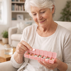 Boîte à Pilules Hebdomadaire de Voyage – Organiseur de Médicaments à 7 Compartiments (Lot de 1 ou 2)