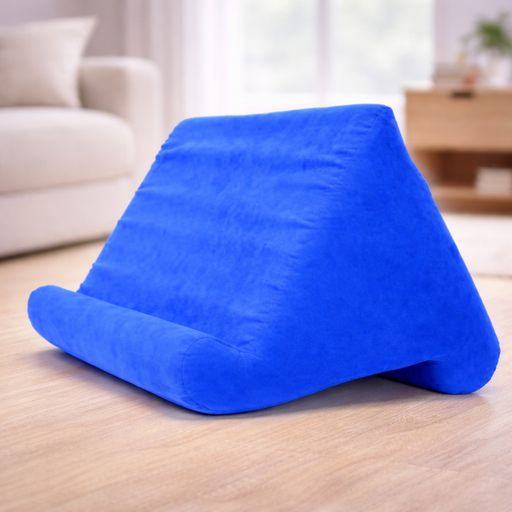 Support tablette et smartphone avec coussin ergonomique – Lecture confortable multi-angles