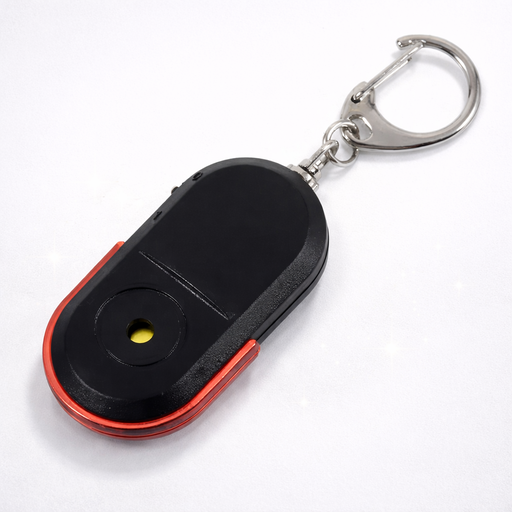 Porte-clés Localisateur Anti-Perte avec Son & LED – Détecteur Activé par Sifflement