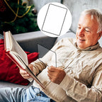 Loupe de lecture pleine page A5 – Grossissement 3× ultra-fine pour petits caractères