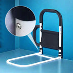 Barre d’appui de lit avec garde-corps et poche de rangement – Aide sécurisée contre les chutes